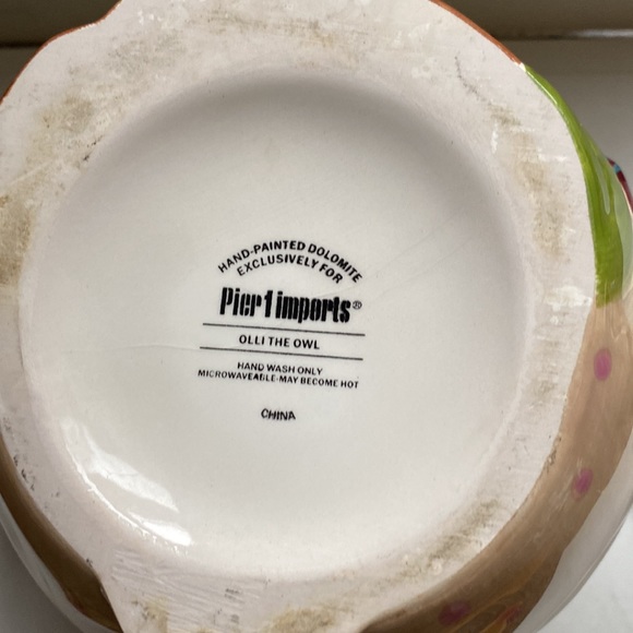 Pier 1 Ollie the Owl teapot and coffee mug. - Picture 15 of 15